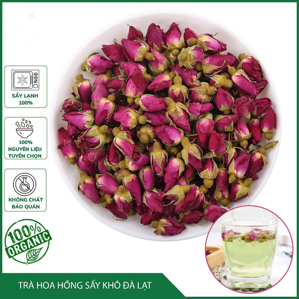 Trà Hoa Hồng Đà Lạt