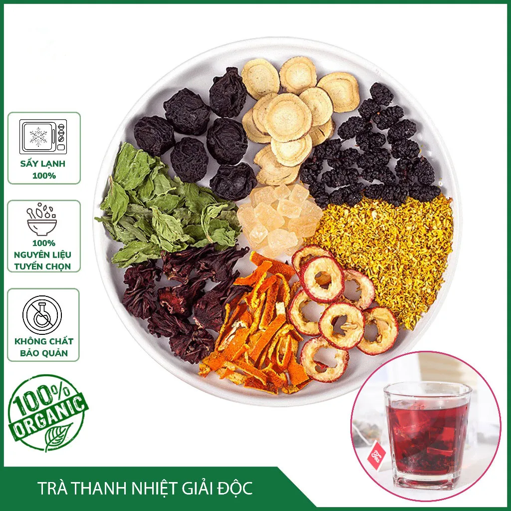 Trà Thanh Nhiệt Giải Độc Mát Gan